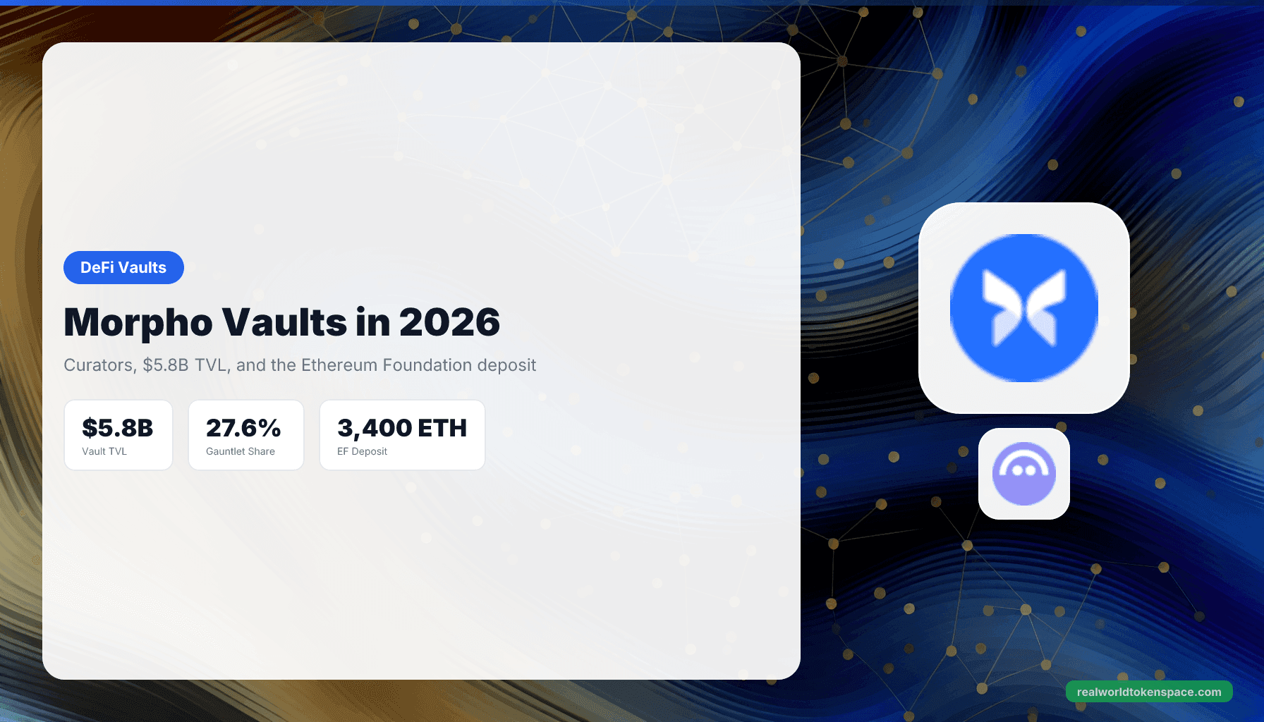 Morpho Vaults Explicados: Curadores, la Fundación Ethereum y el Giro Institucional de $5.8B