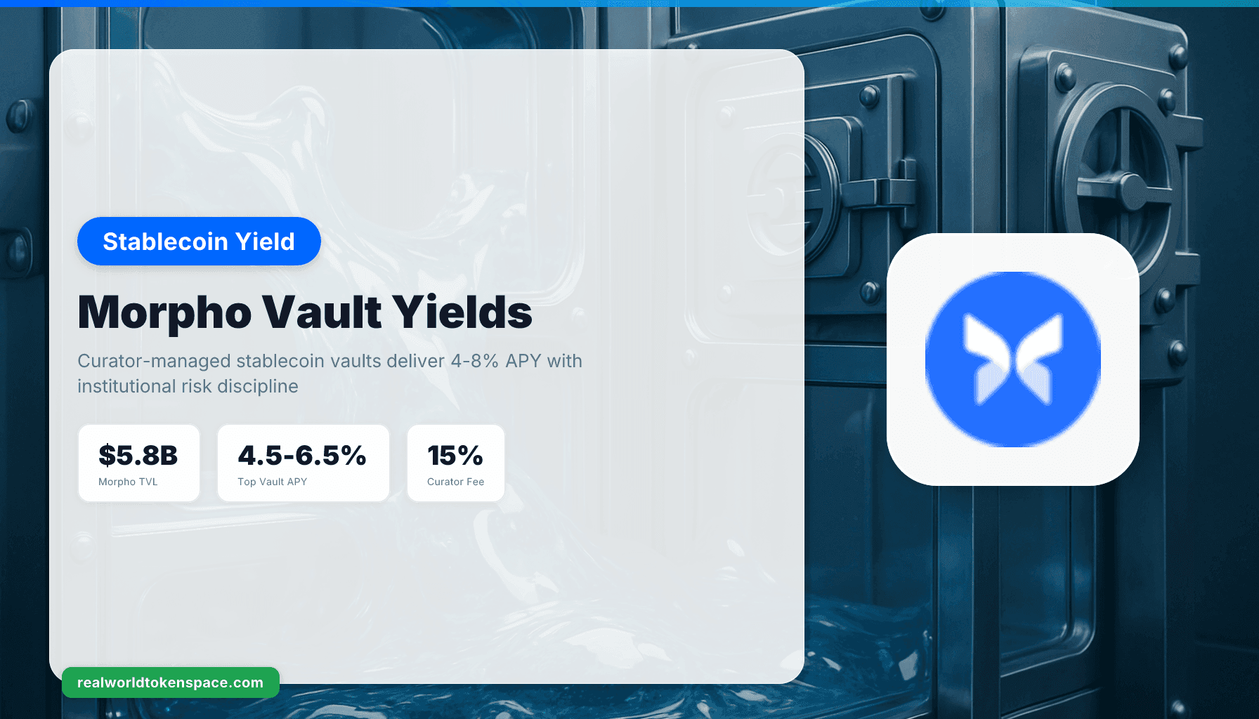 Rendimientos de Morpho Vault: Comparación de Curadores de Stablecoins 2026 | RealWorldTokenSpace