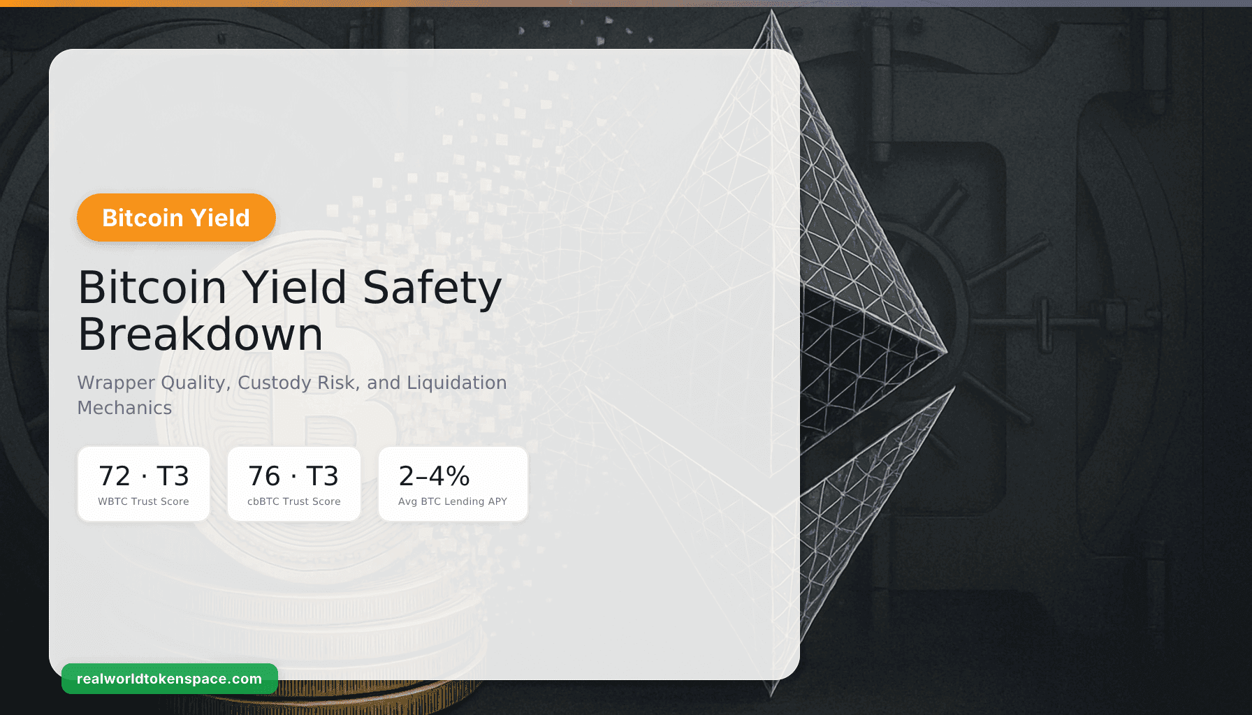 Bitcoin Yield é Seguro? Análise do Trust Score de Empréstimos de BTC Wrapped | RealWorldTokenSpace