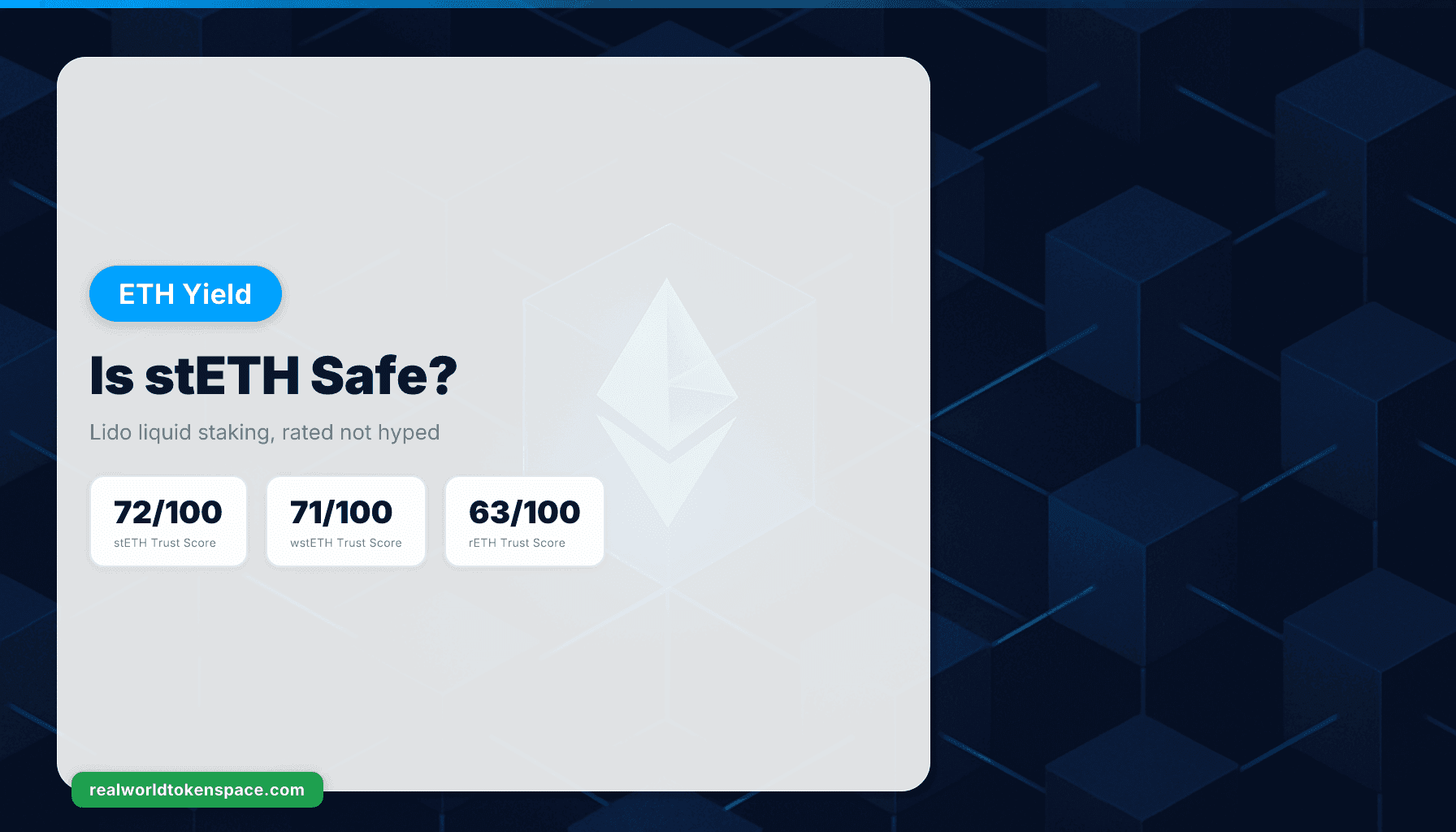 Is stETH Safe? Lido Staking Trust Score Breakdown | RealWorldTokenSpace