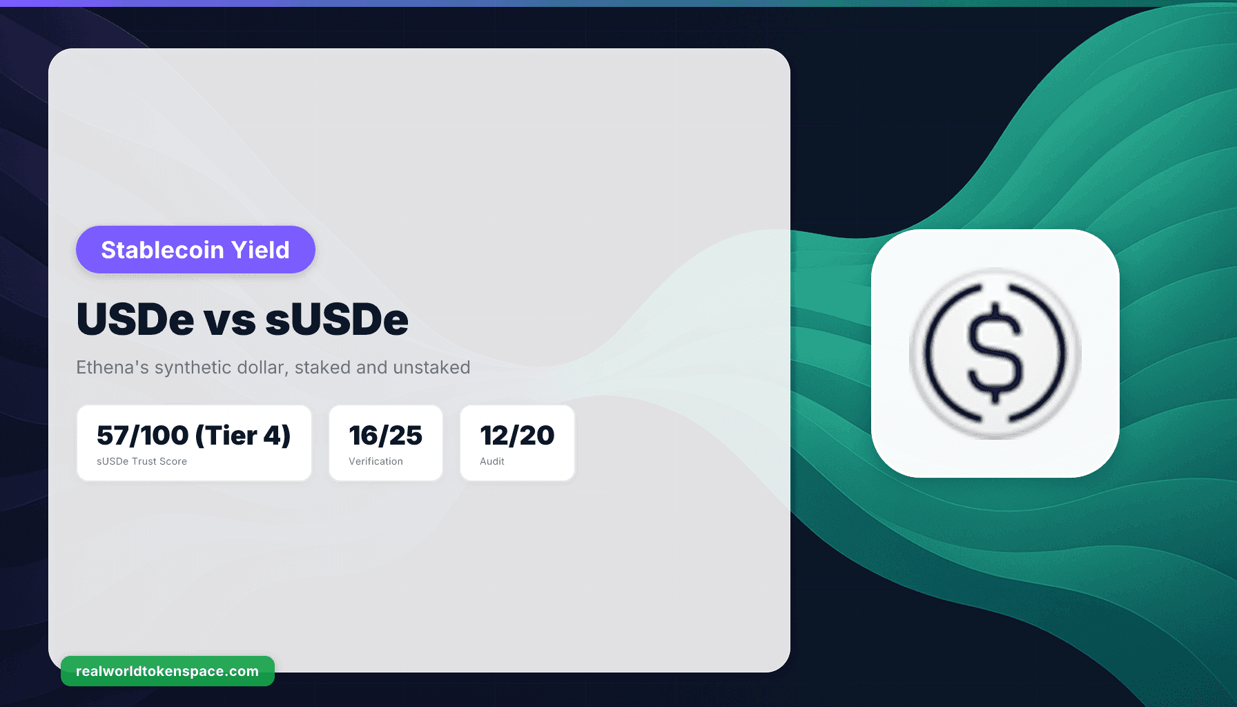 USDe vs sUSDe: The Difference in Ethena's Synthetic Dollar Stack
