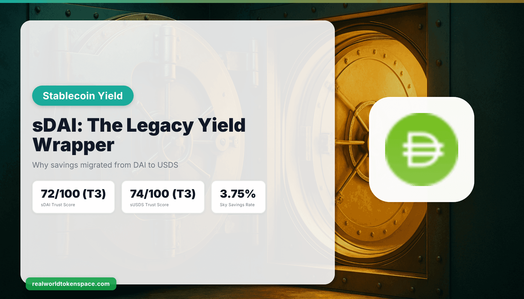 sDAI Yield Explained: Why $2B Migrated to sUSDS | RealWorldTokenSpace